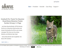 Tablet Screenshot of girafus.com